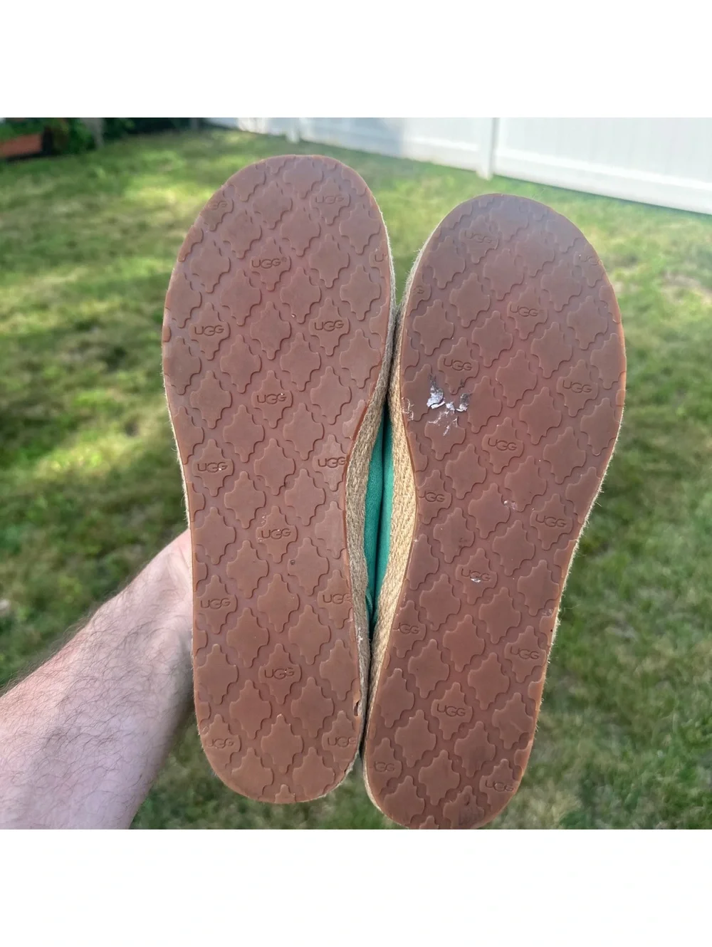 UGG Australia Marrah Moccasin Loafers Womens Size 11 Green